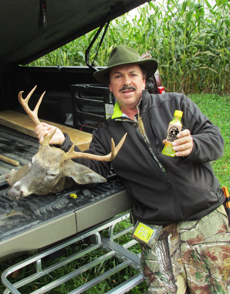 Dr. Multari with a White Tail Deer